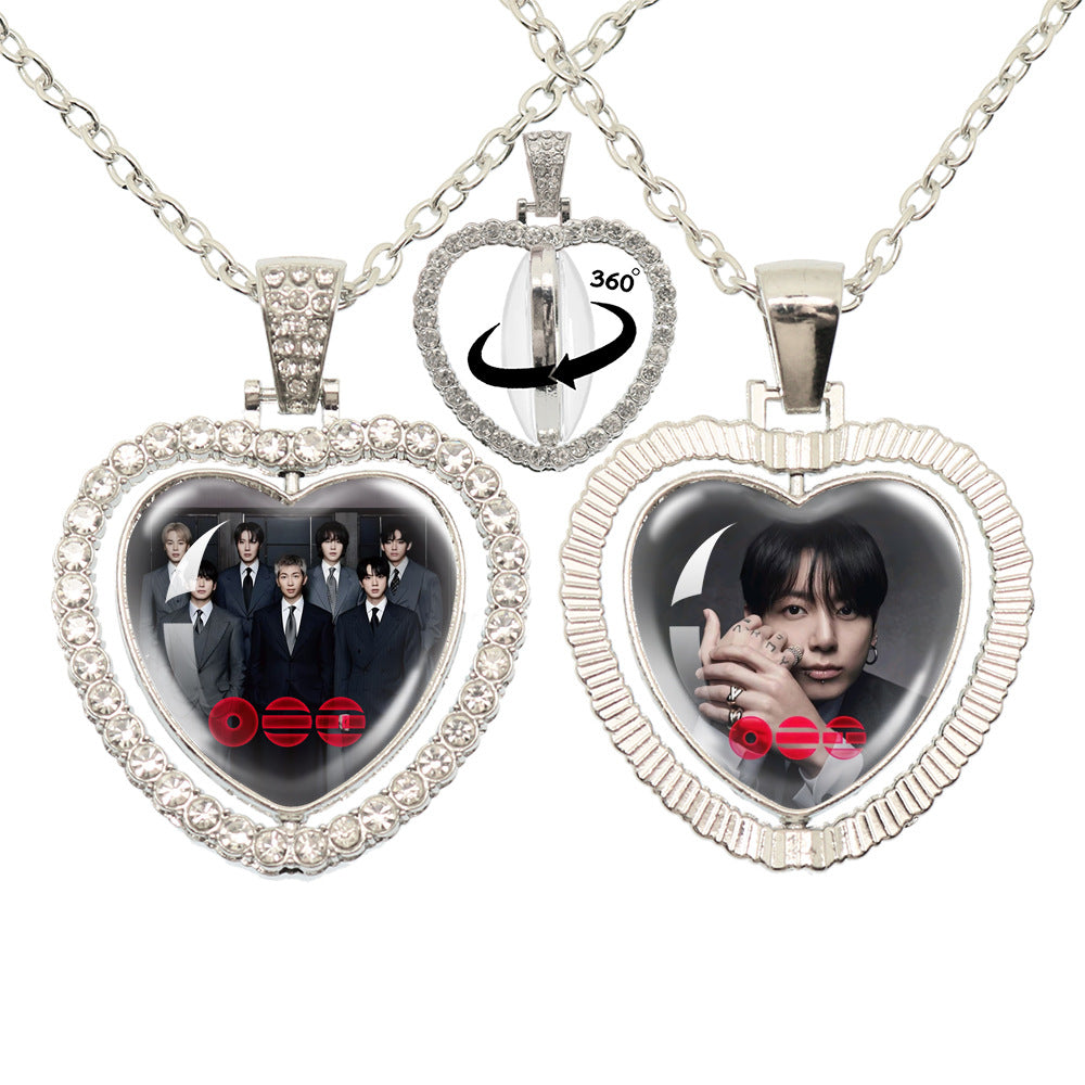 BTS ARIRANG SWIVEL NECKLACE