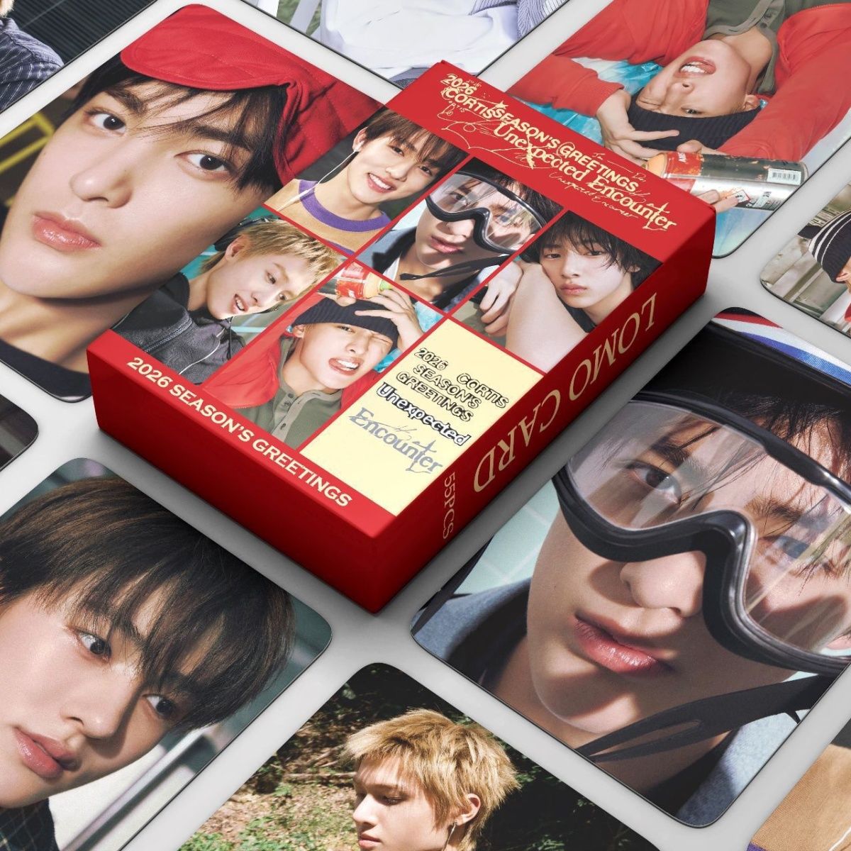 CORTIS PHOTOCARDS 2026 SEASON'S GREETINGS 55 PCS