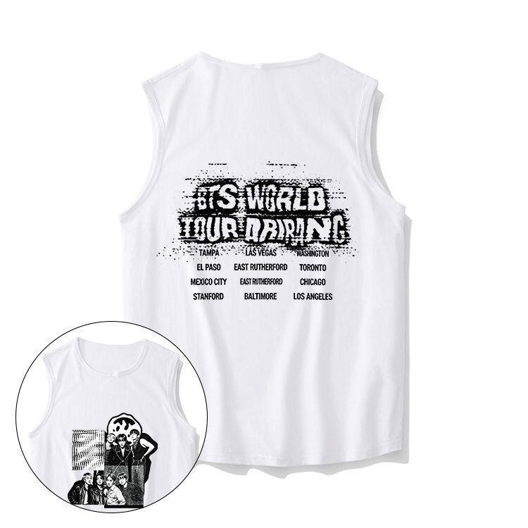 BTS WORLD TOUR ARIRANG T-SHIRT 100% COTTON