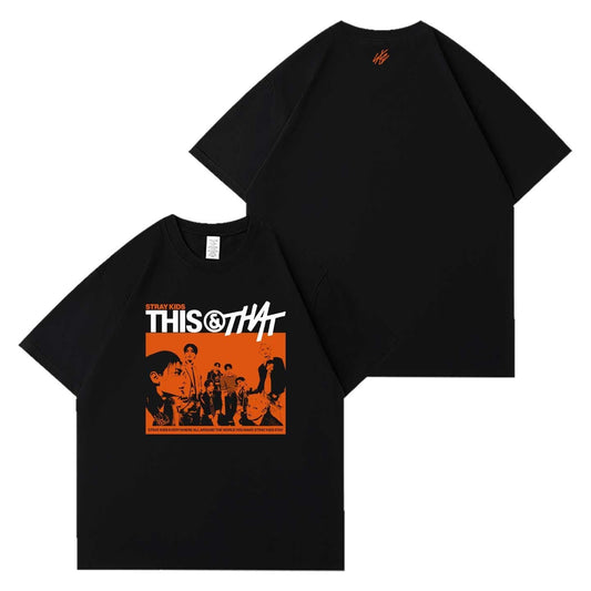 STRAY KIDS THIS&THAT T-SHIRTS 100% COTTON