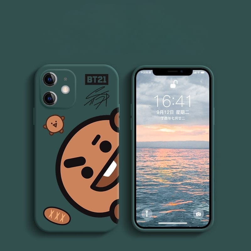 BT21 BTS CELL PHONE CASES ALL CHARACTERS - IPHONE VARIOUS MODELS!