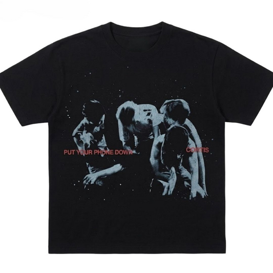 CORTIS T SHIRTS TOUR PUT YOUR PHONE DOWN 2026 100% COTTON