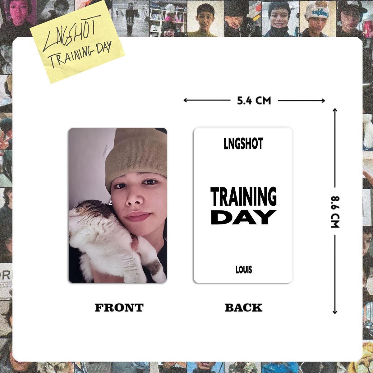 LNGSHOT EP TRAINING DAYS PHOTOCARDS 20PCS