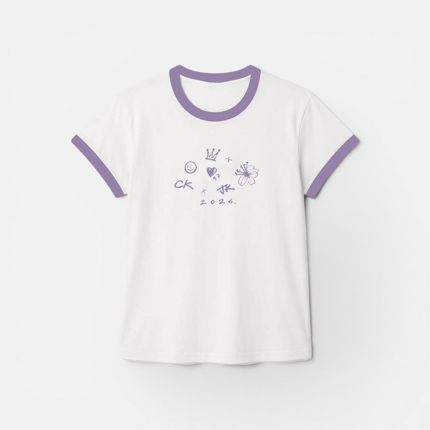 BTS JUNGKOOK CK T-SHIRTS 100% COTTON