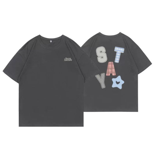 STRAY KIDS STAYINOURLITTLEHOUSE TSHIRT 100% COTTON
