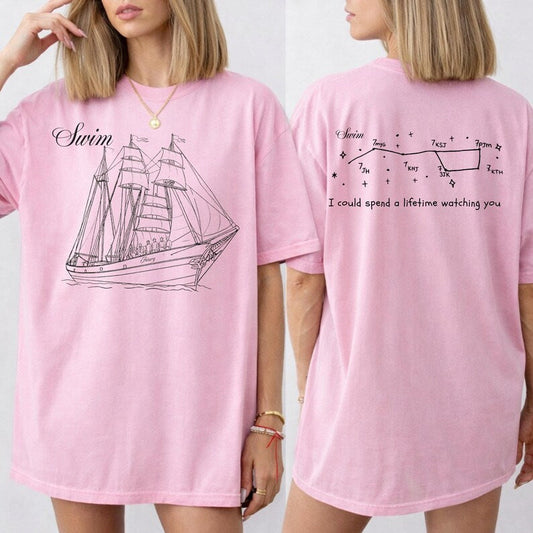 BTS SWIM T-SHIRTS 100% COTTON