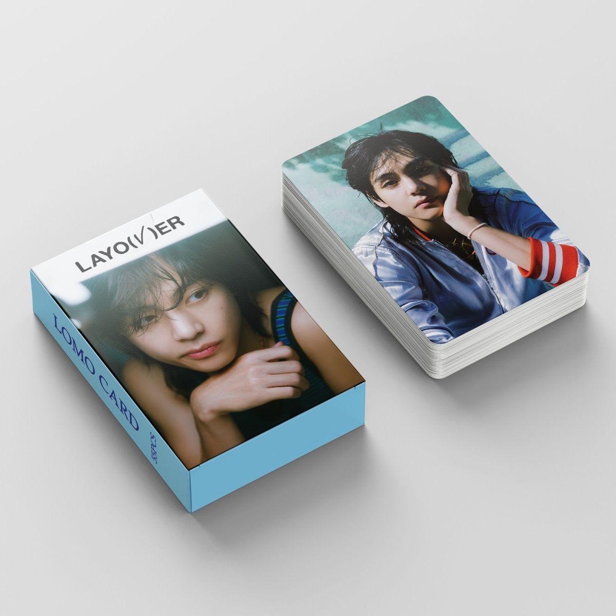 PHOTOCARDS V LAYOVER 55 PCS