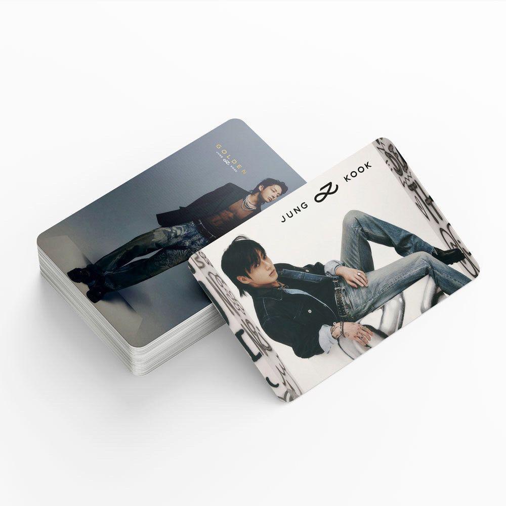 PHOTOCARDS JUNGKOOK GOLDEN 55 PCS
