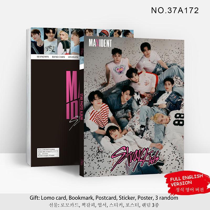 STRAY KIDS PHOTOBOOK 80 PCS (PHOTOBOOK+79 ITEMS) VARIOUS OPTIONS!✨