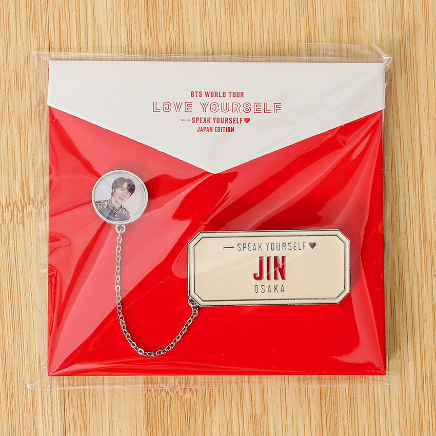 BTS MERCH LOVE YOURSELF TOUR PIN's
