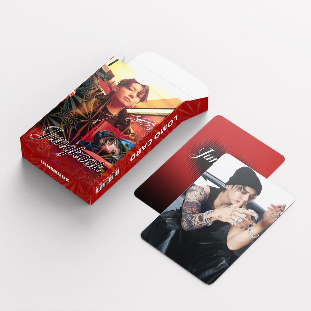 JUNGKOOK PHOTOCARDS 92 PCS (60 PHOTOCARDS + 32 STICKERS)