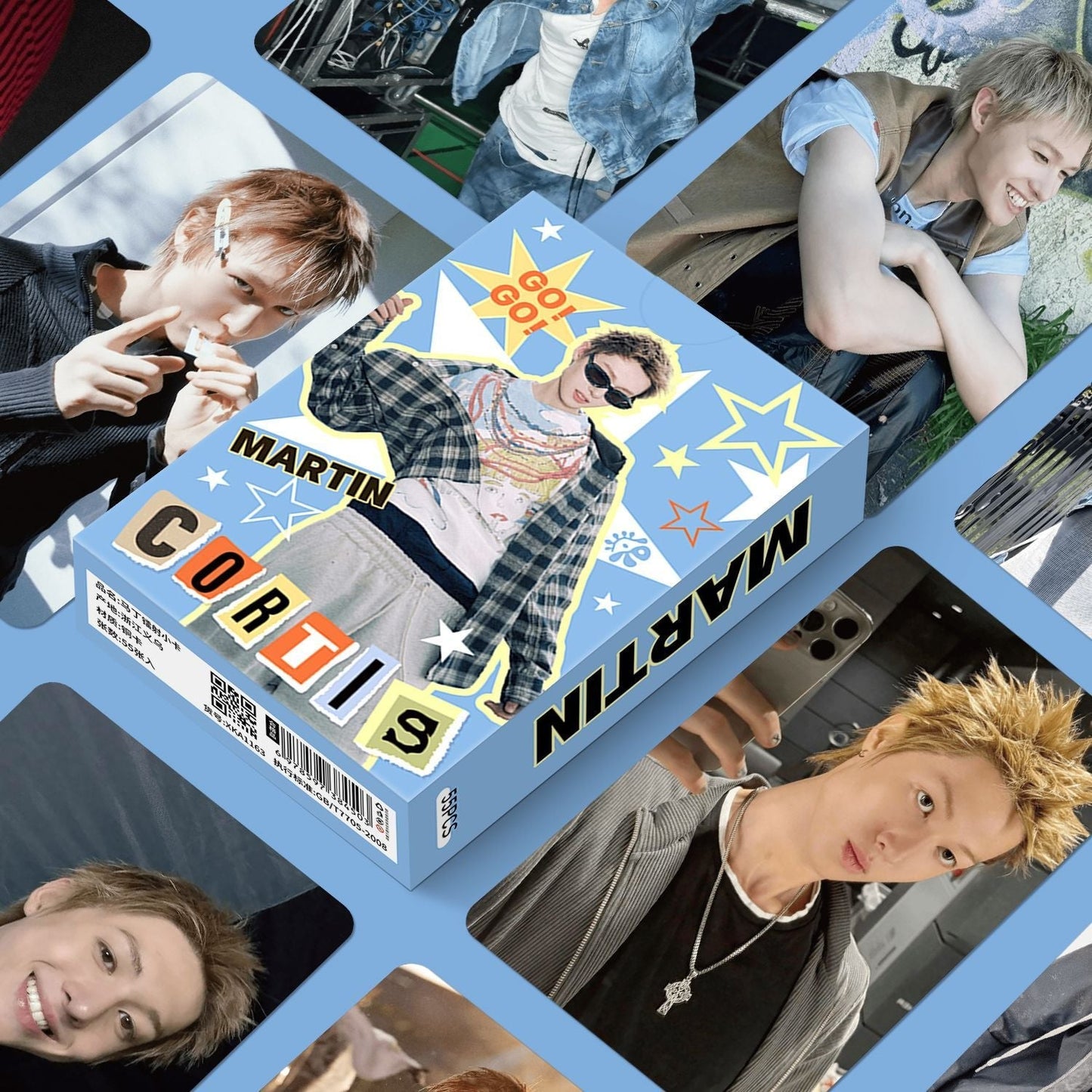 CORTIS MARTIN PHOTOCARDS 55 PCS