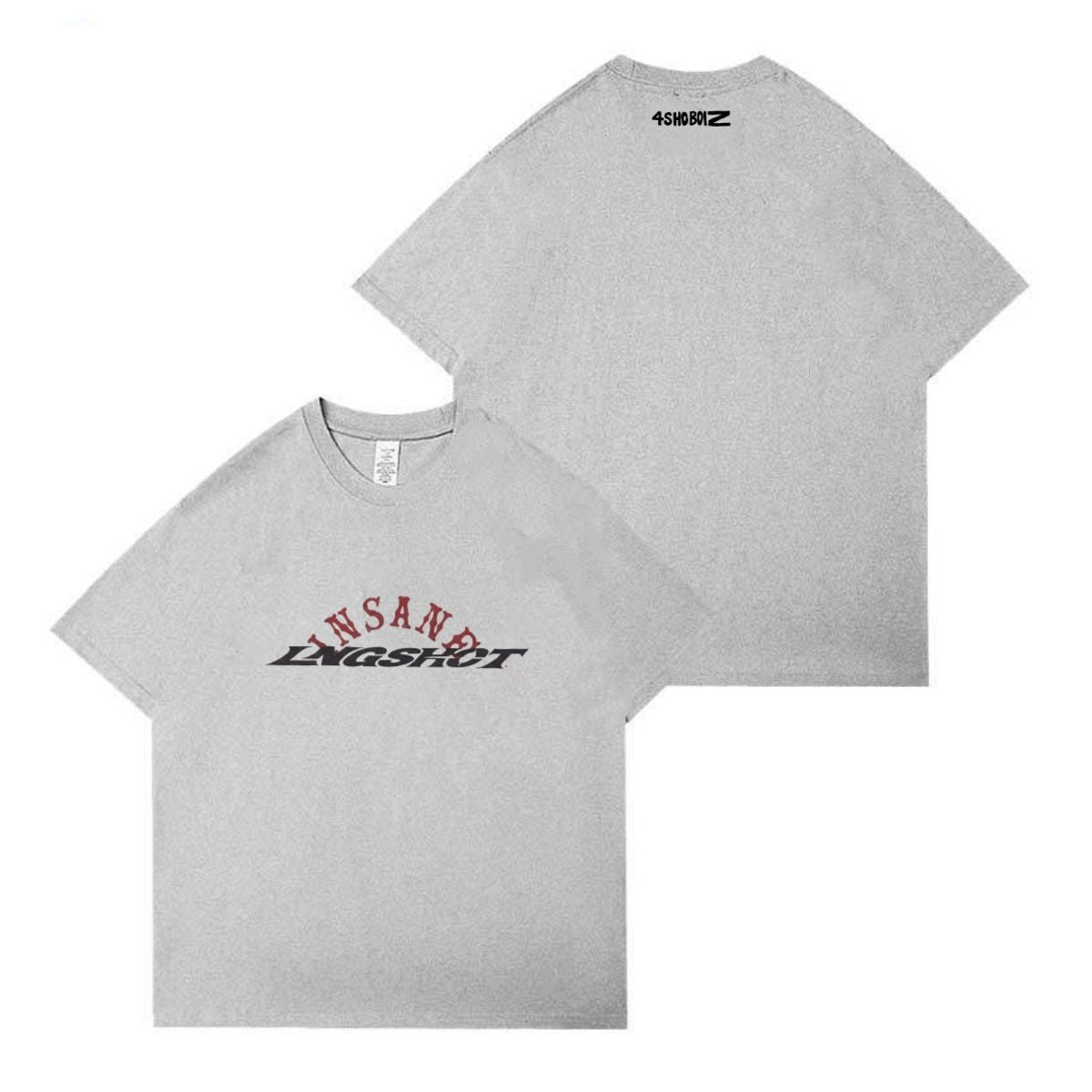 LNGSHOT x INSANE GARAGE T-SHIRTS 100% COTTON (various colors)