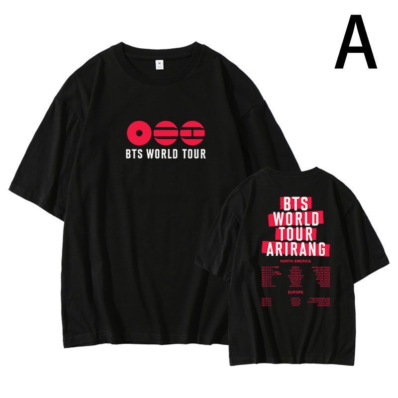 BTS WORLD TOUR 2026 ARIRANG T-SHIRTS 100% COTTON