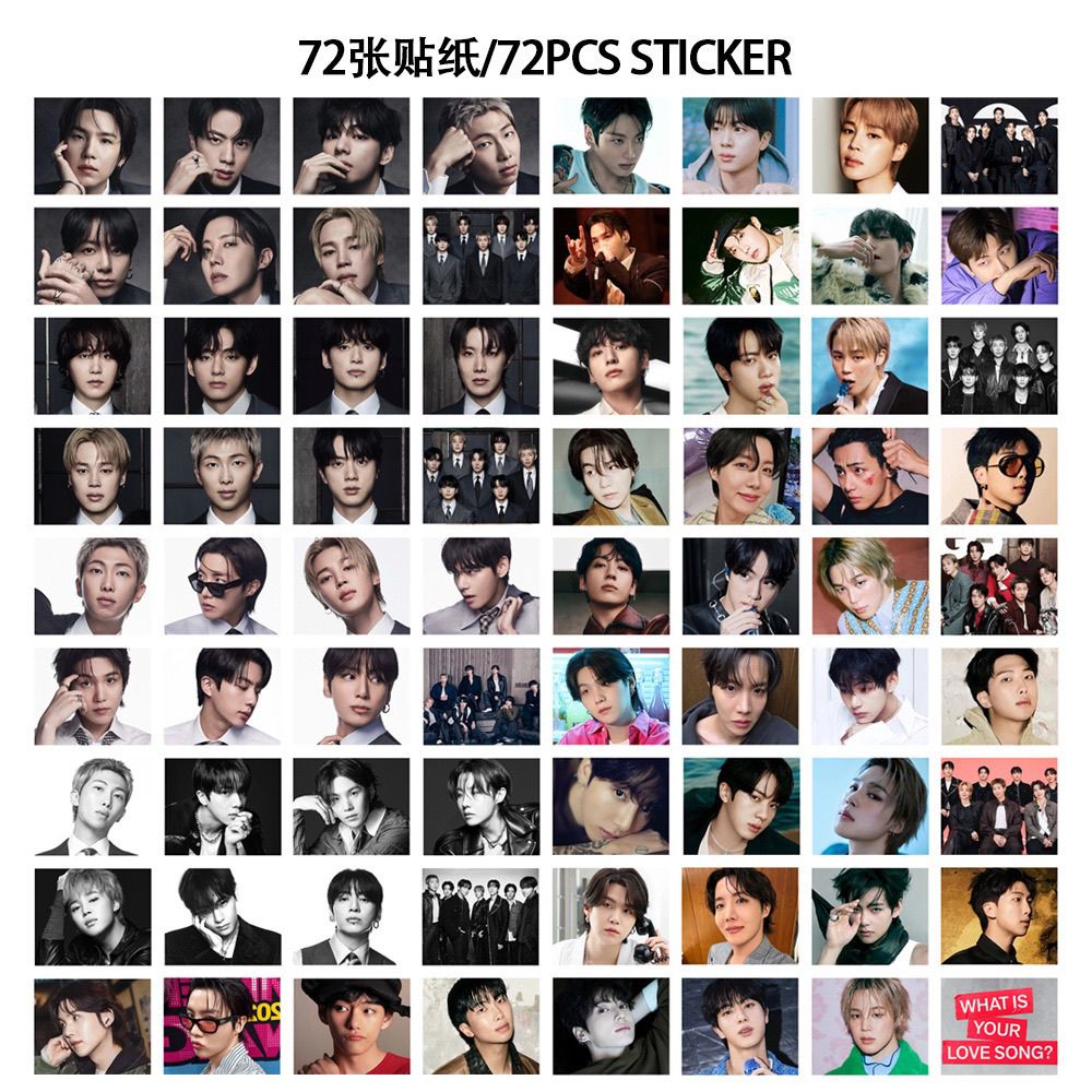 PHOTOCARDS BTS ARIRANG 127 PCS (55 cards + 72 stickers)