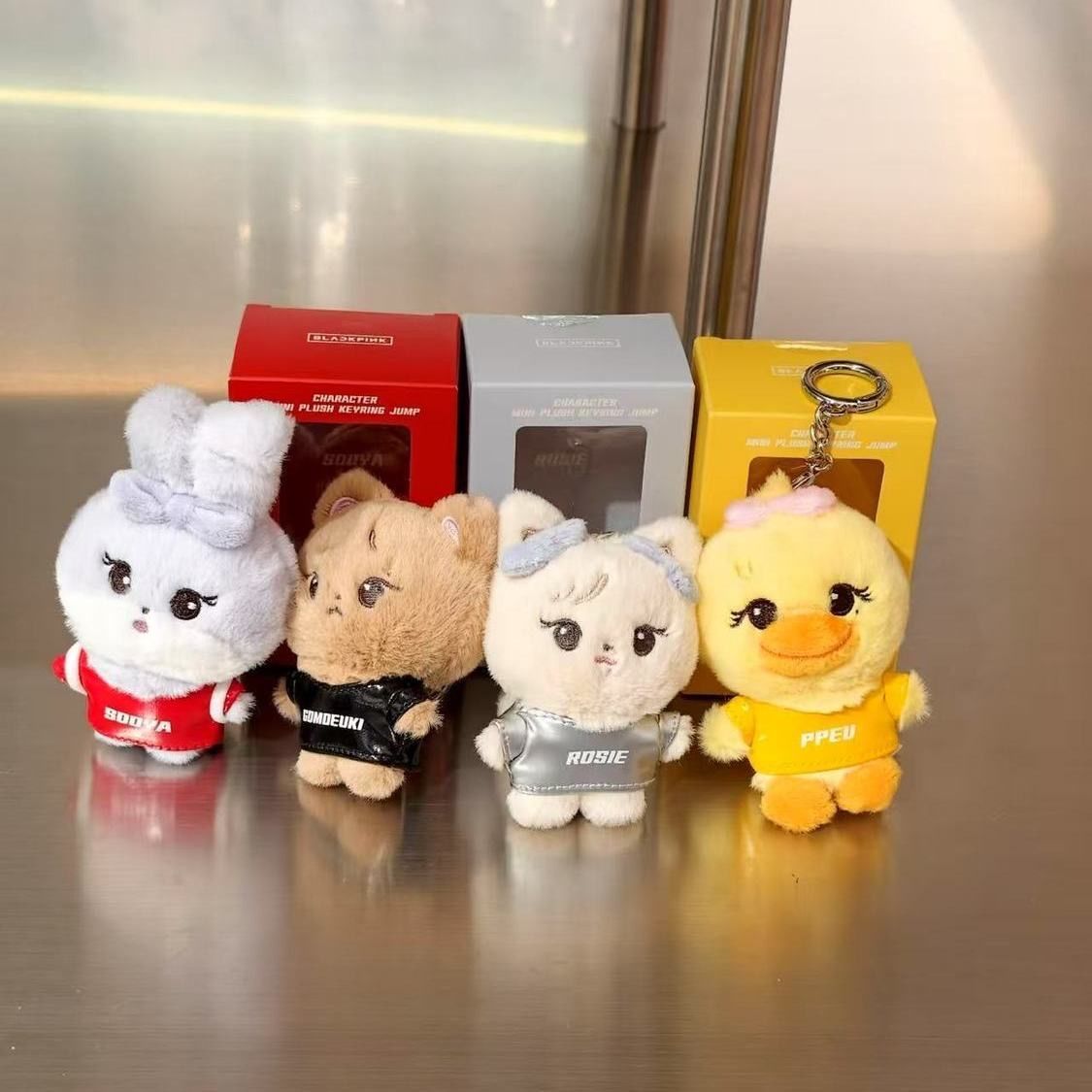 BLACKPINK JUMP CHARACTER KEYRING