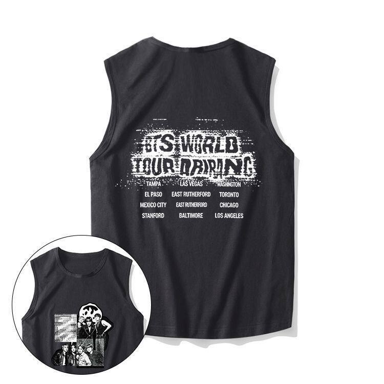 BTS WORLD TOUR ARIRANG T-SHIRT 100% COTTON
