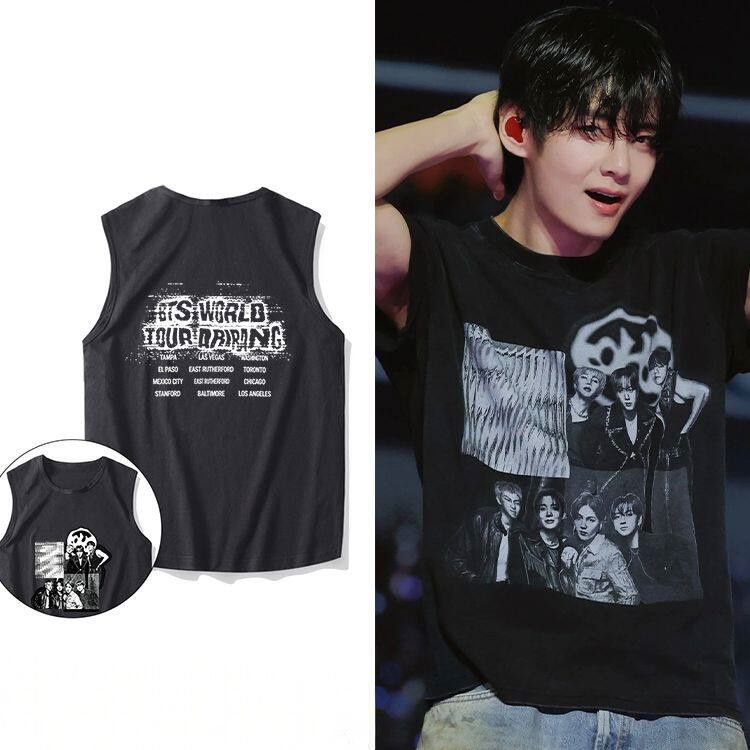 BTS WORLD TOUR ARIRANG T-SHIRT 100% COTTON