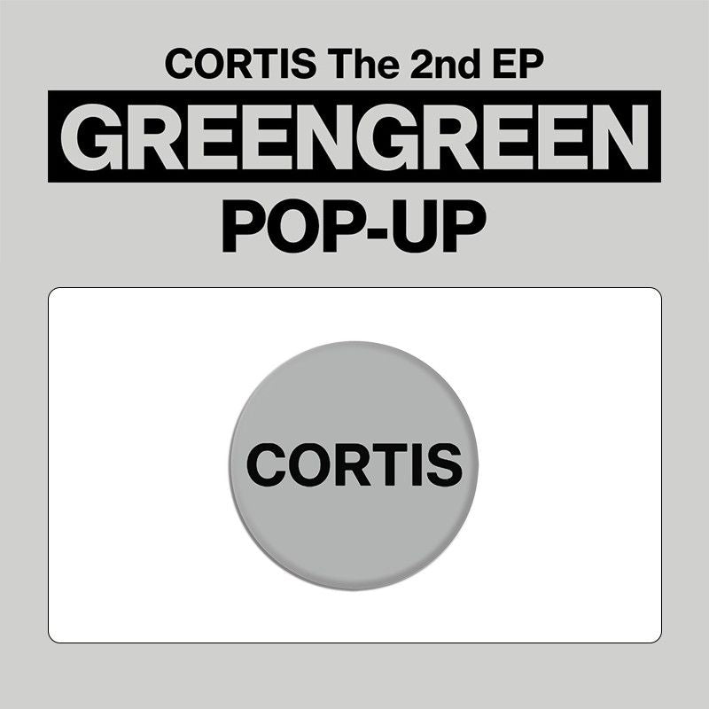 CORTIS GREENGREEN POP UP PINS 3 UNITS