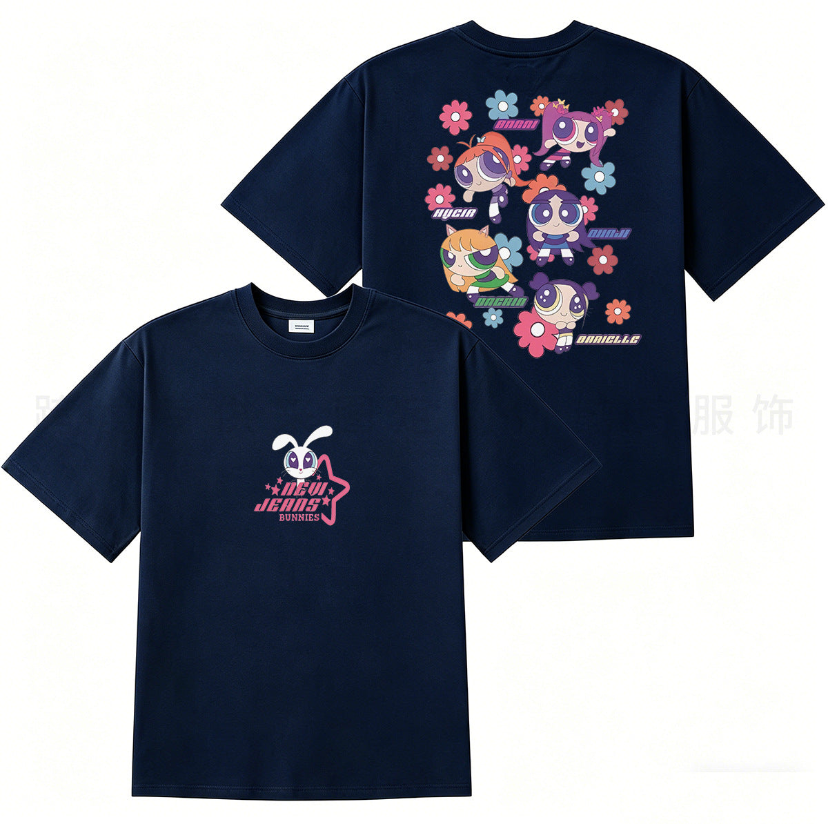 NEWJEANS T-SHIRT 100% COTTON (various colors)
