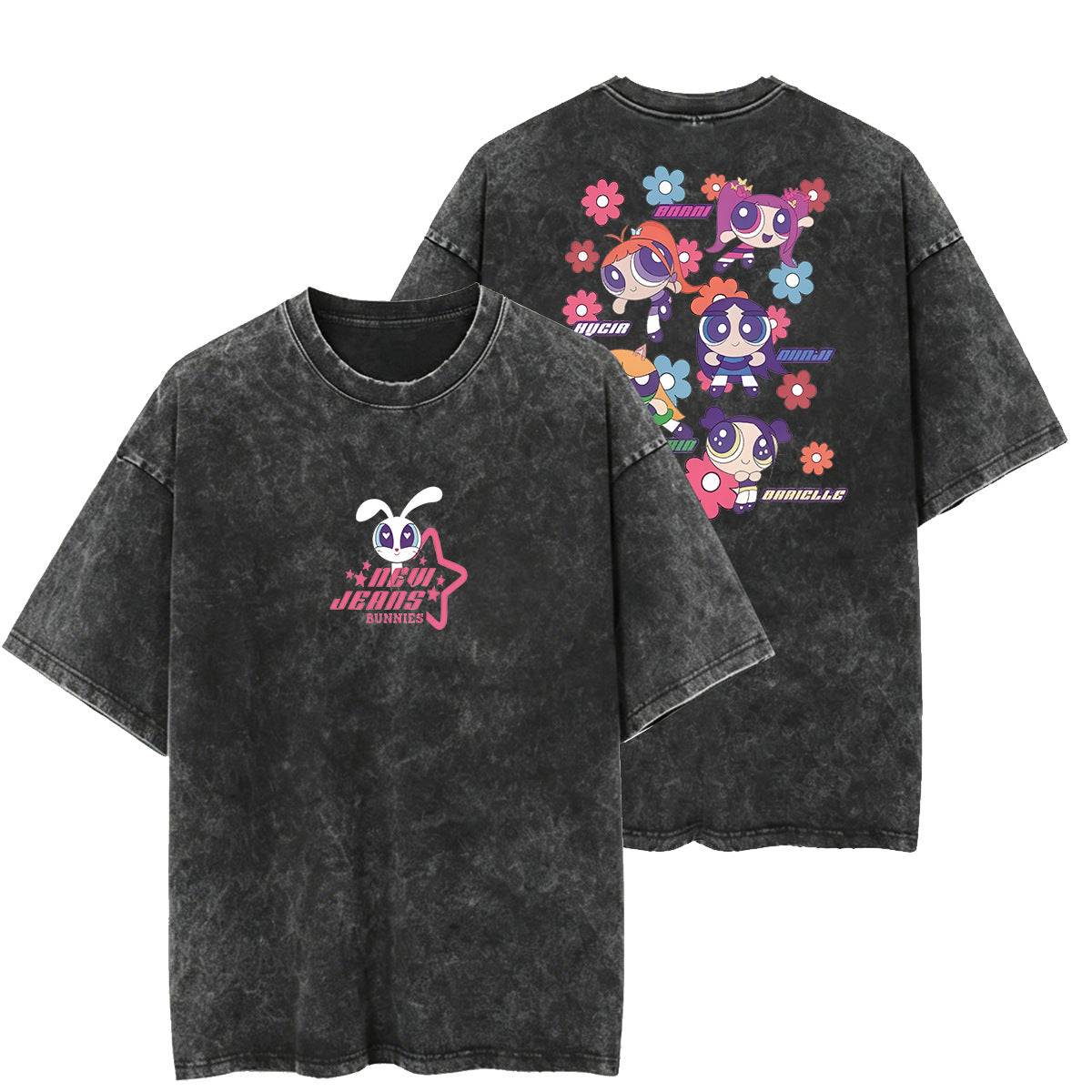 NEWJEANS T-SHIRT 100% COTTON (various colors)