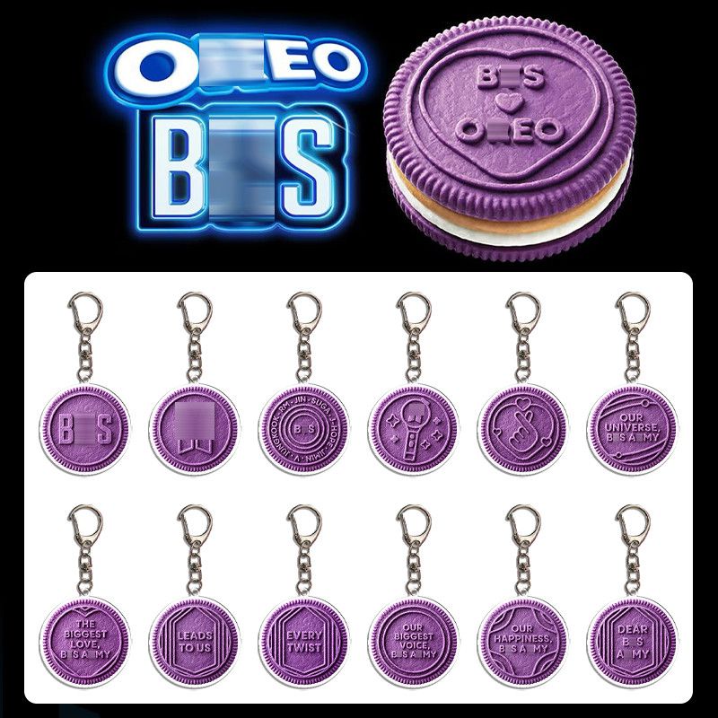 BTSxOREO KEYCHAINS