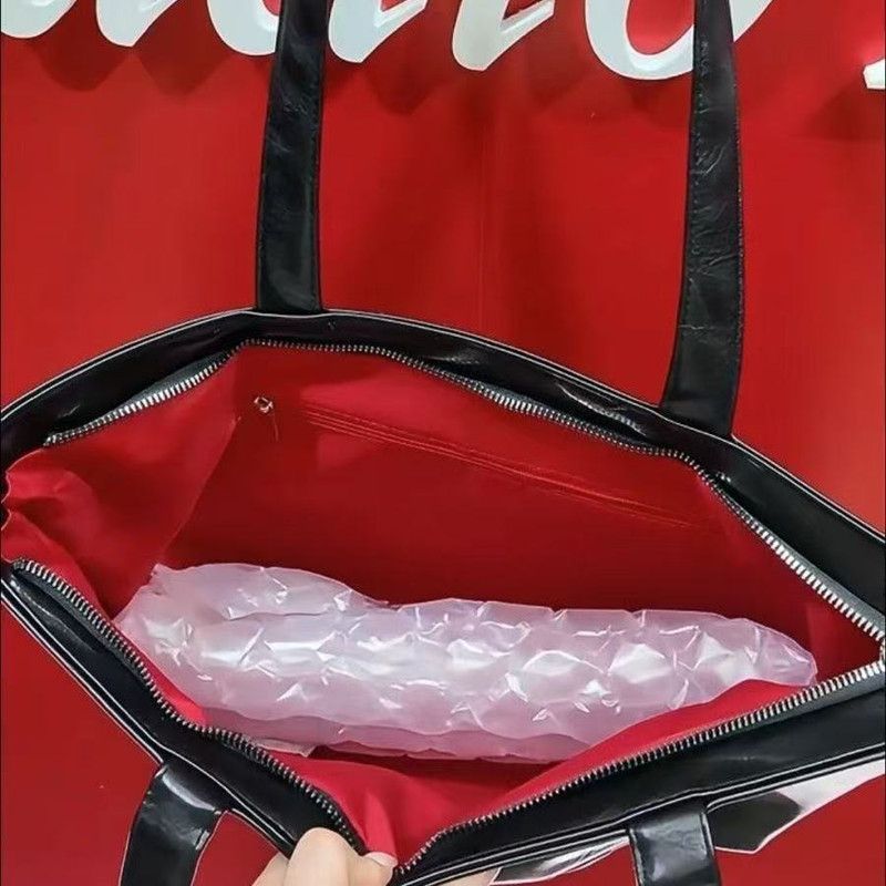 JENNIE RUBY BAG (black and red)