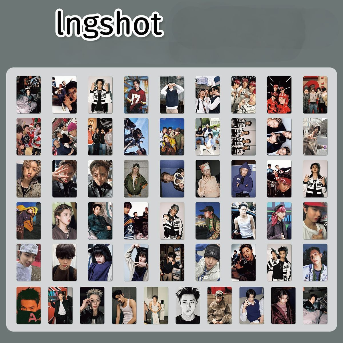 LNGSHOT PHOTOCARDS 55PCS