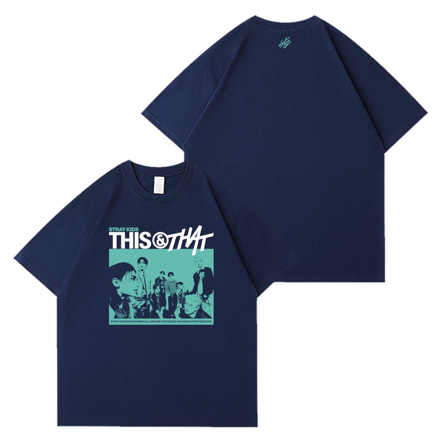 STRAY KIDS THIS&THAT T-SHIRTS 100% COTTON