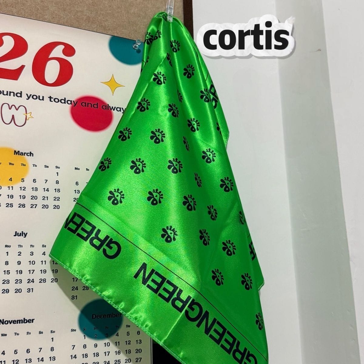 CORTIS BANDANA GREENGREEN