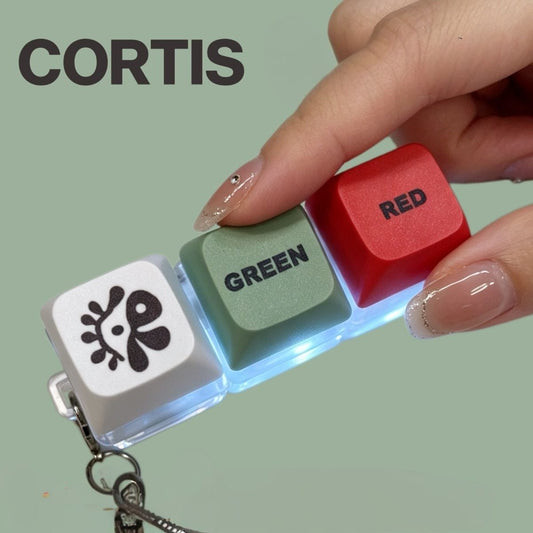 CORTIS GREENGREEN KEYCHAIN
