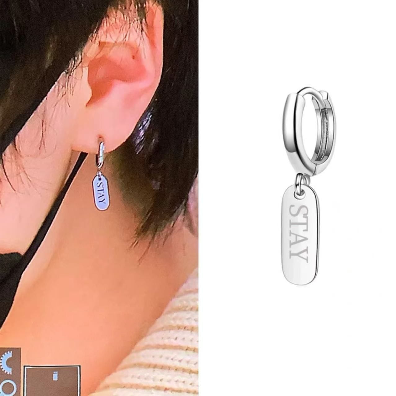 STRAY KIDS STAY&I.N. EARRINGS (pair)