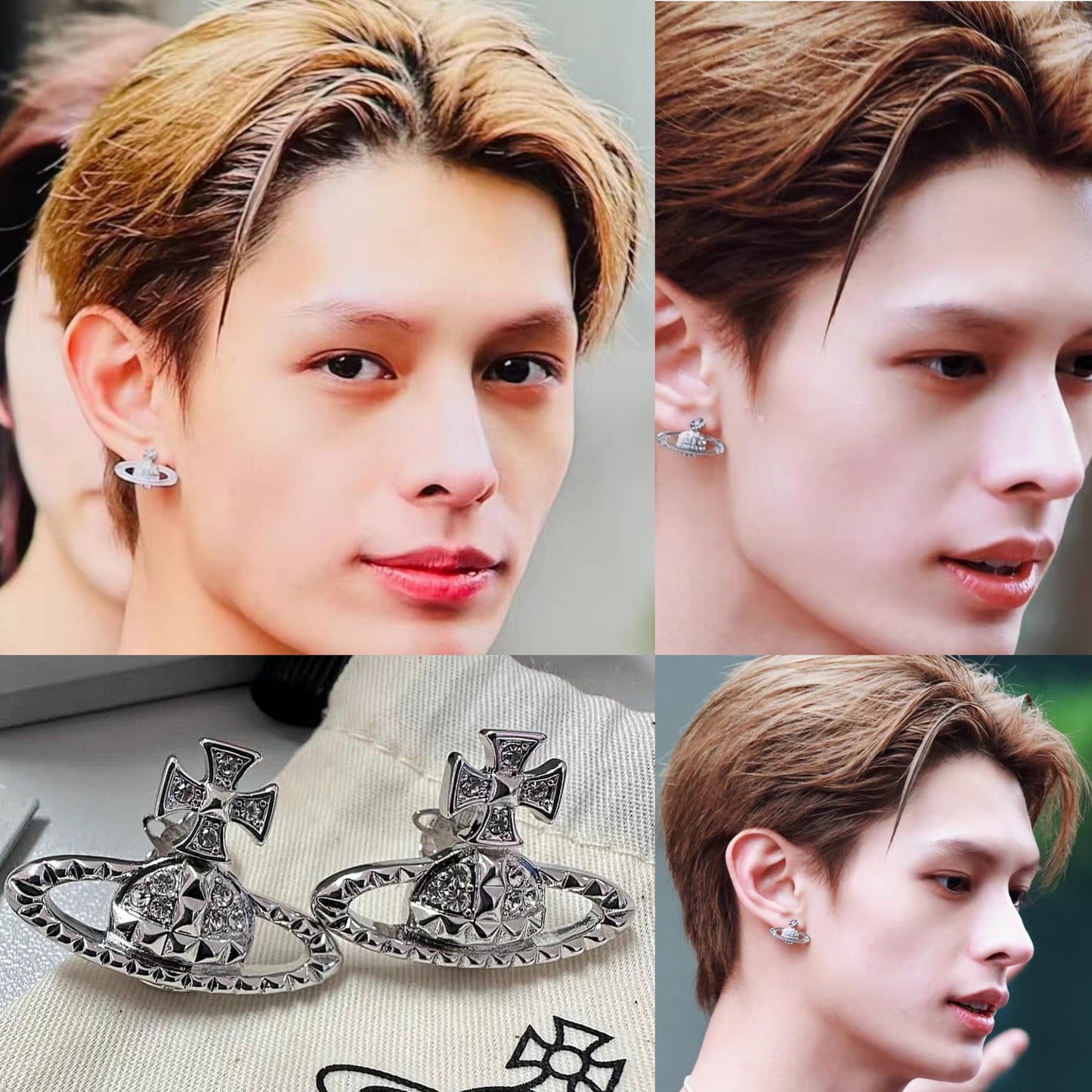 JAMES CORTIS VIVIENNE WESTWOOD EARRINGS