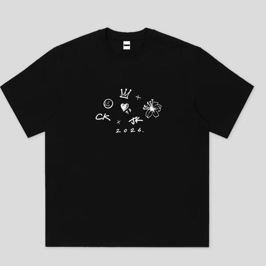 BTS JUNGKOOK CK T-SHIRTS 100% COTTON