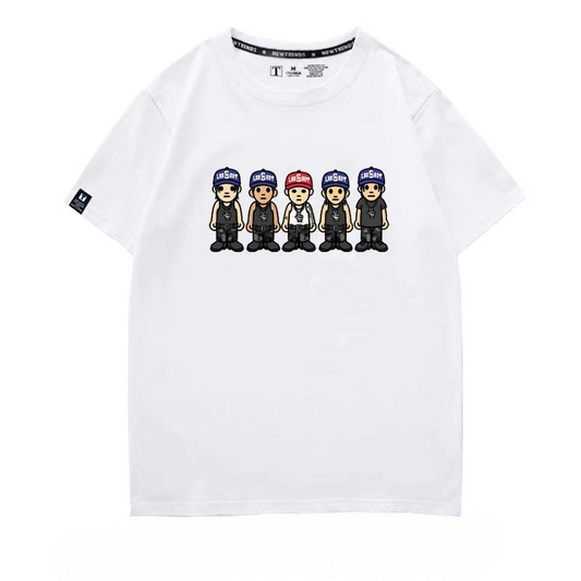 LNGSHOT T-SHIRTS 100% COTTON