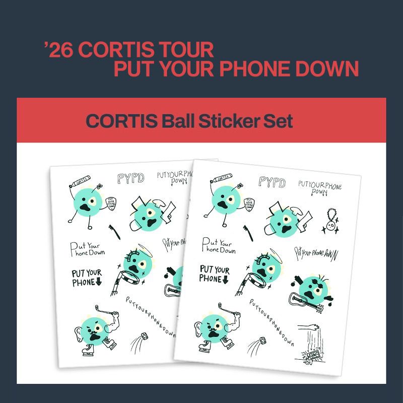 CORTIS BALL PYPD STICKERS
