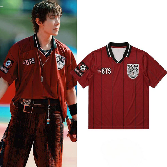 BTS WORLD CUP HALFTIME SHOW JERSEY
