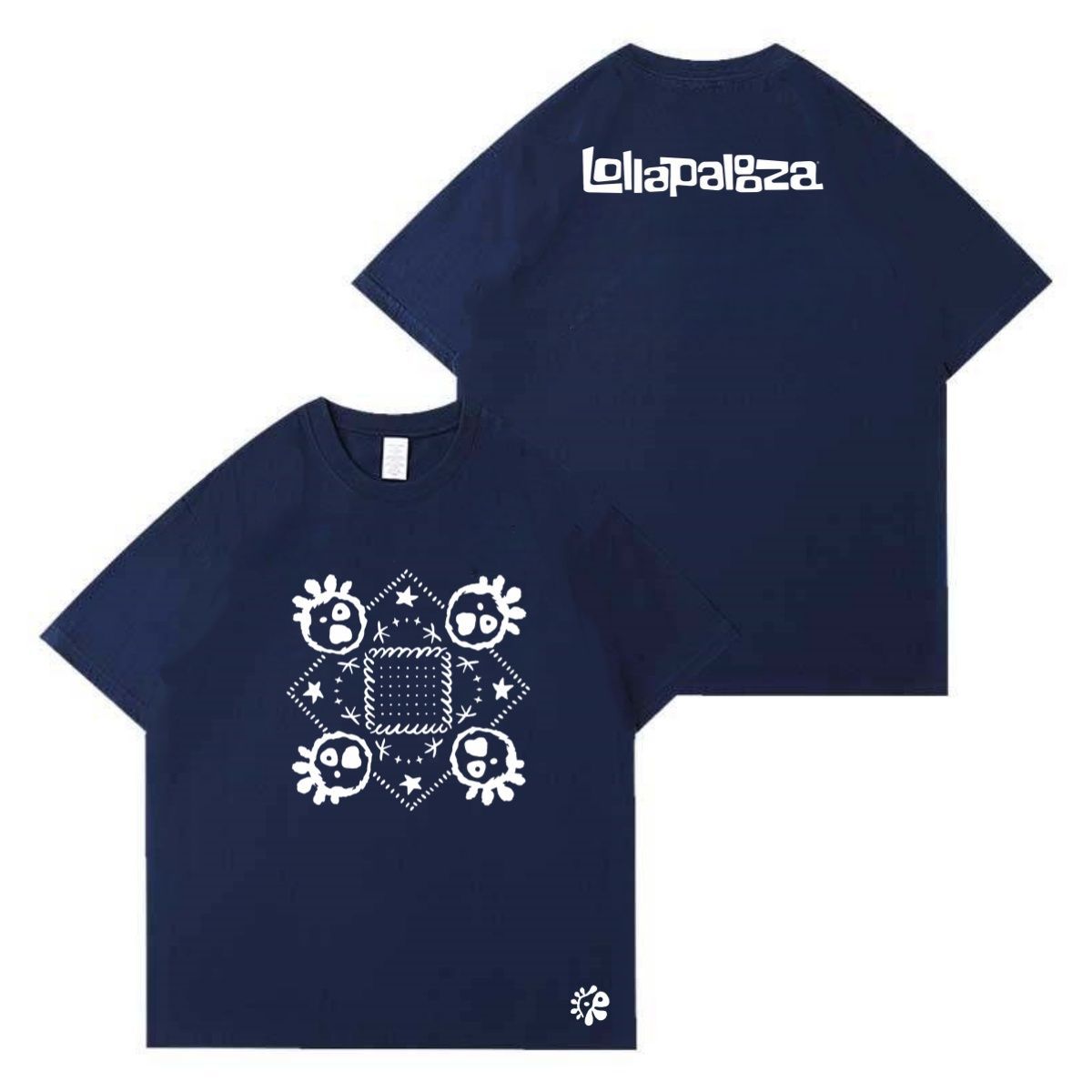 CORTIS T SHIRTS LOLLAPALOOZA 100% COTTON