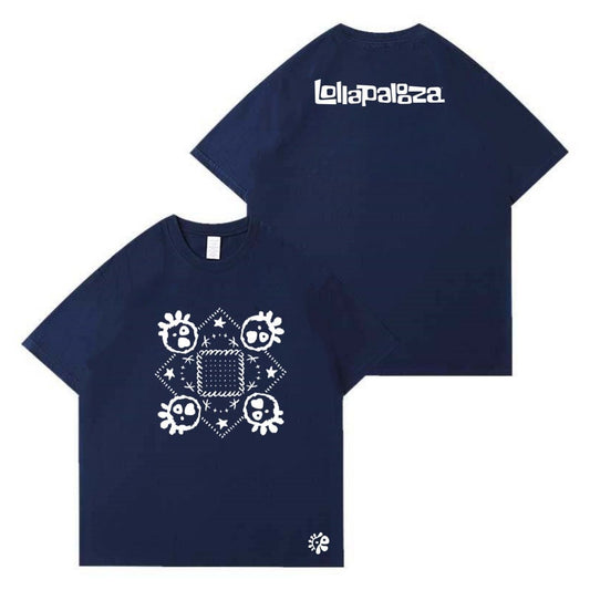 CORTIS T SHIRTS LOLLAPALOOZA 100% COTTON