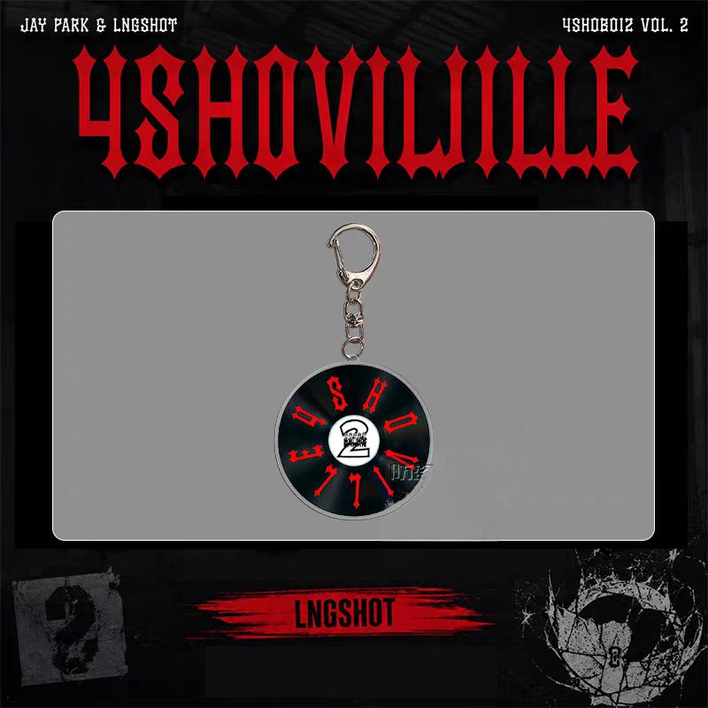LNGSHOT 4SHOVILLE KEYCHAIN