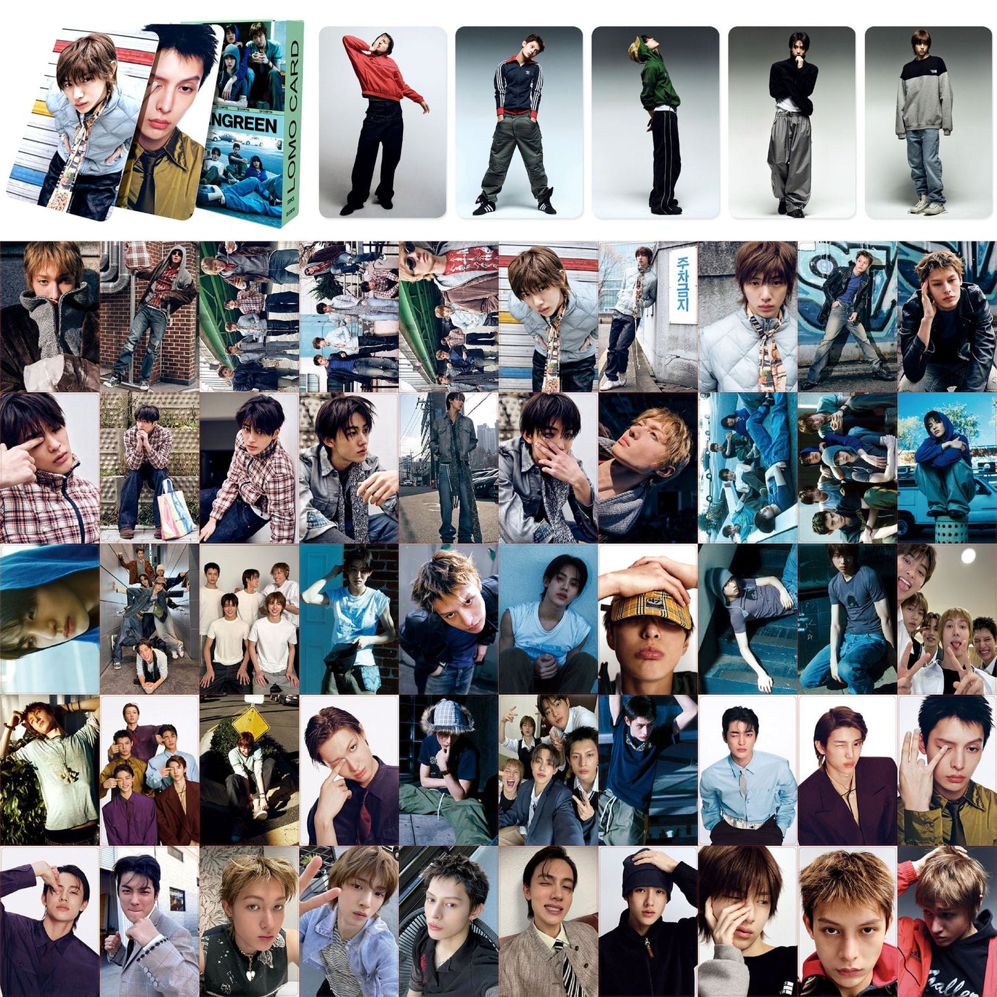 CORTIS GREENGREEN PHOTOCARDS 55 PCS
