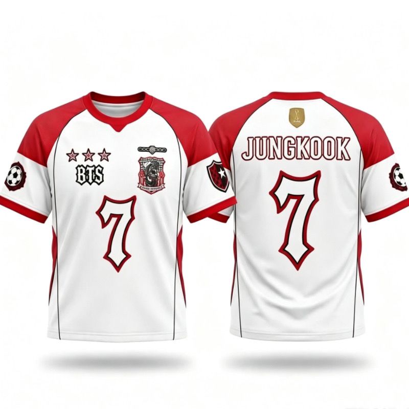 BTS WORLD CUP HALFTIME SHOW JERSEY