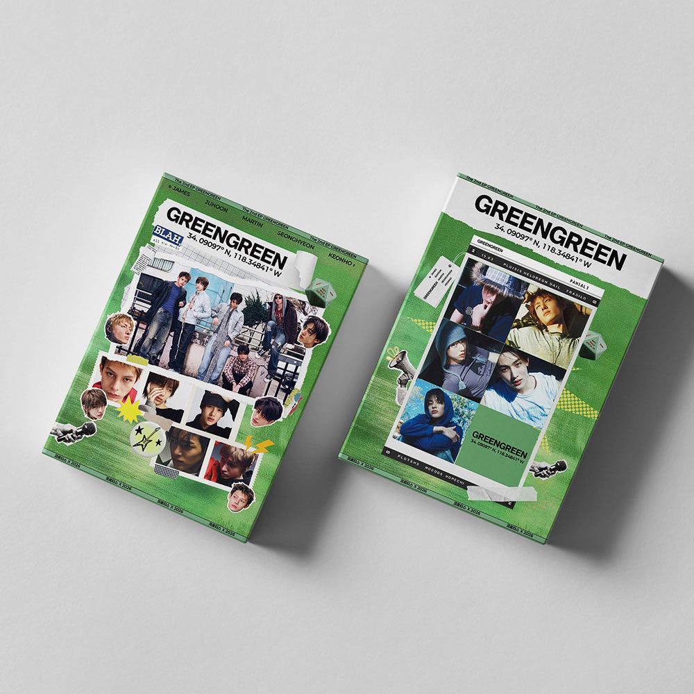 CORTIS GREENGREEN PHOTOCARDS 55 PCS