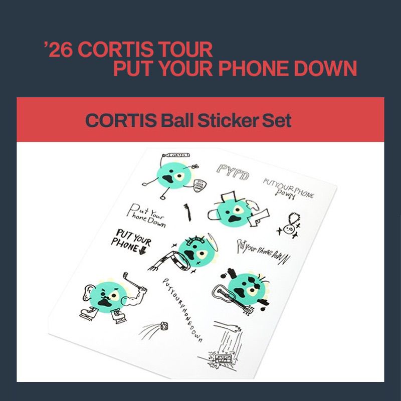 CORTIS BALL PYPD STICKERS