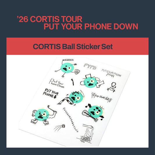 CORTIS BALL PYPD STICKERS