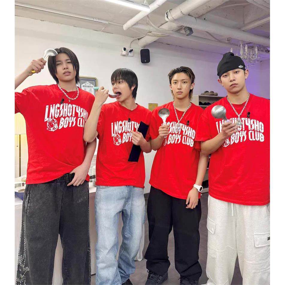 LNGSHOT4SHO BOYS CLUB T-SHIRTS 100% COTTON