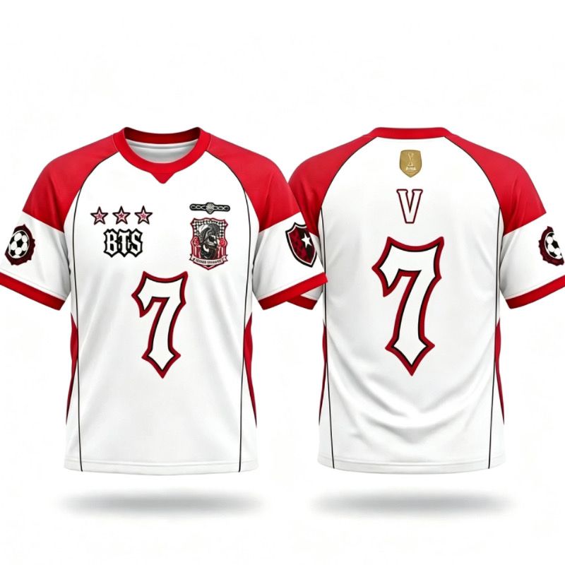 BTS WORLD CUP HALFTIME SHOW JERSEY