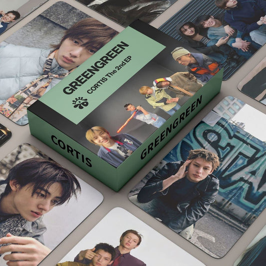 CORTIS GREENGREEN PHOTOCARDS 55 PCS