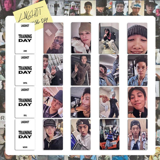 LNGSHOT EP TRAINING DAYS PHOTOCARDS 20PCS