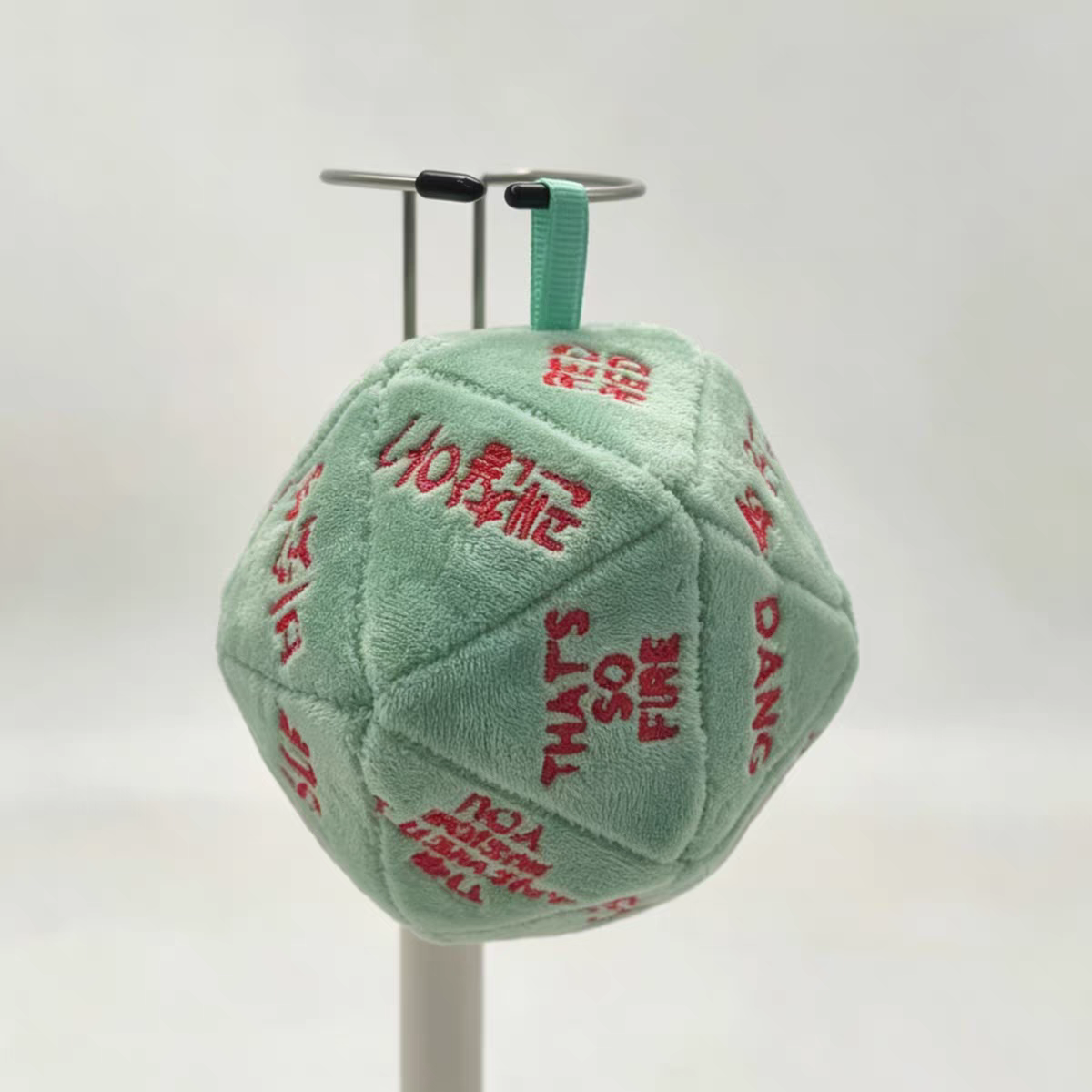 CORTIS GREENGREEN DICE KEYCHAIN